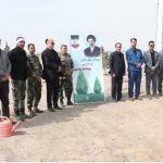 آیین کاشت نهال با حضور نماینده مردم قم و رئیس سازمان جهاد کشاورزی برگزار شد