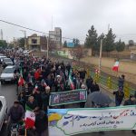 حضور رئیس سازمان جهاد کشاورزی استان قم در راهپیمایی روز قدس و نماز جمعه شهر دستجرد