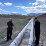 بازدید رئیس سازمان جهاد کشاورزی قم از طرح‌ عمرانی و تولیدی بخش کشاورزی در شهرستان کهک