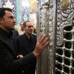سرپرست معاونت امور تولیدات دامی وزارت جهاد کشاورزی حرم حضرت معصومه (س) را زیارت کرد