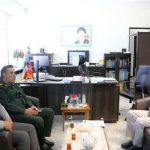 دیدار مسئول بسیج جامعه کشاورزی با رئیس سازمان جهاد کشاورزی استان قم