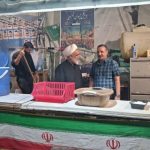 برپایی موکب خدمت‌رسانی سازمان جهاد کشاورزی در مسیر بدرقه رهبر شهید