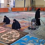 استقرار بیش از ۱۰ موکب (سازمان جهادکشاورزی و شهدای سنگر ساز بی سنگر) در محورهای اصلی شهر قم برای میزبانی از زائران