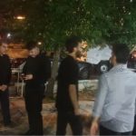 موکب خدمت‌رسانی سنگر سازان بی سنگر سازمان جهاد کشاورزی در مسیر بدرقه رهبر شهید