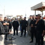 آمادگی کامل سامانه‌های مه‌پاش جهت خدمت‌رسانی در مراسم تشییع؛ بازدید از روند استقرار تجهیزات