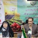 تأکید مشاور وزیر جهاد کشاورزی بر نقش زنان روستایی در توسعه کسب‌وکارهای اینترنتی